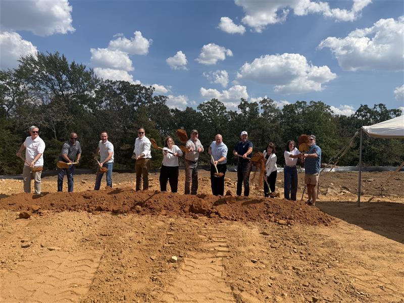 Groundbreaking for Carlton Landing Nature Center